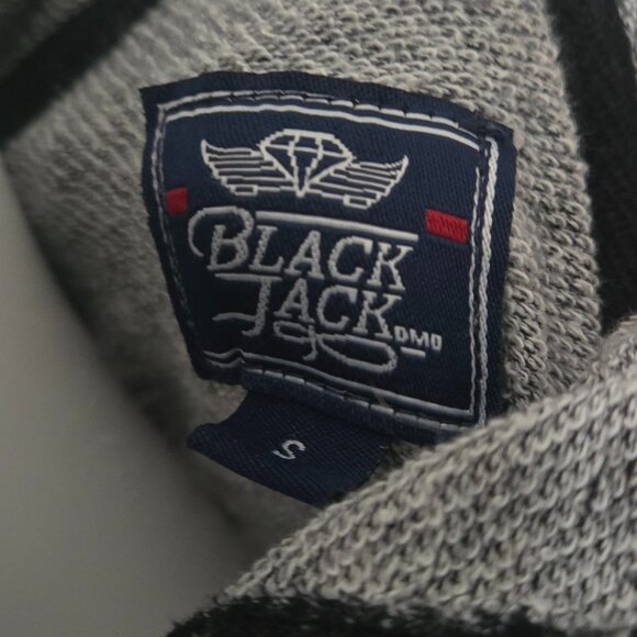 Black Jack DMD Men's Size S - Hooded Scarf Sweater - Picture 6 of 7